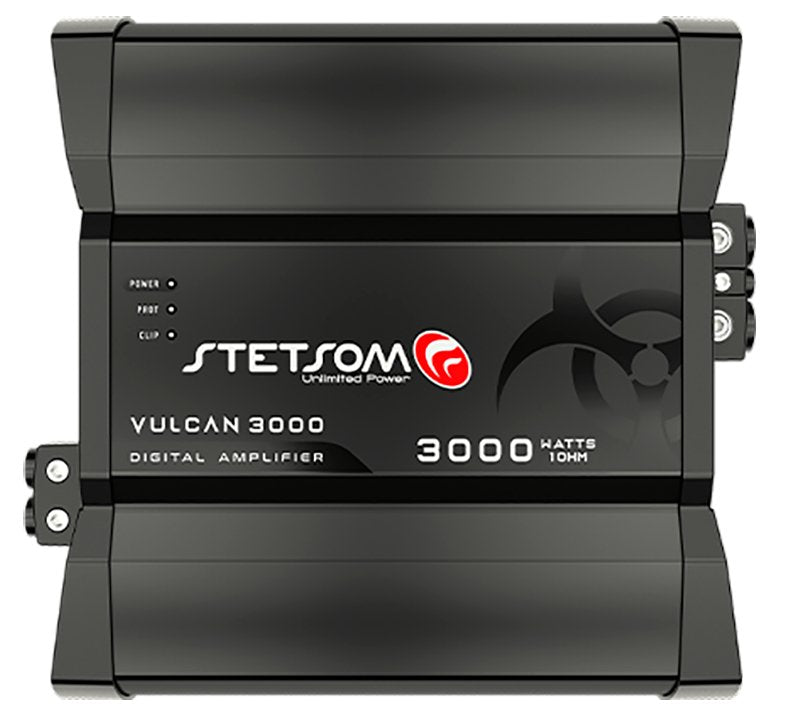 Stetsom Vulcan 3000 Car Audio Amplifier Mono 3000 Watts RMS - BuyBrazil