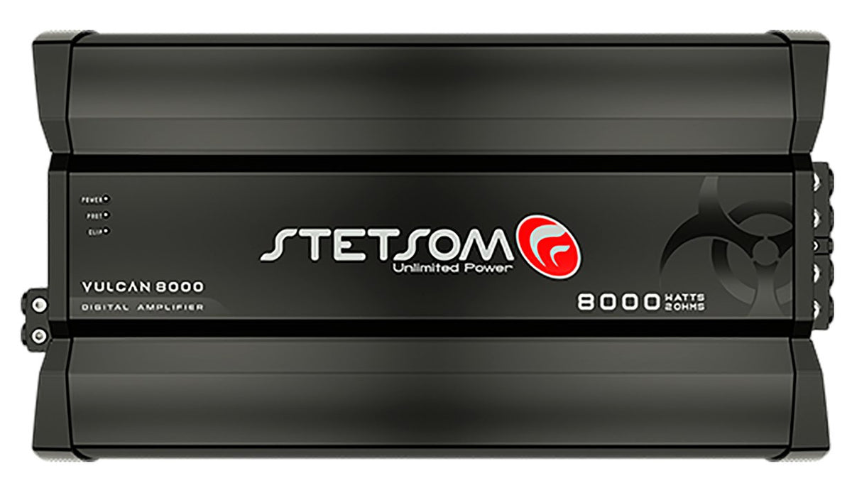 Stetsom Vulcan 8000 Car Audio Amplifier Mono 8000 Watts Rms