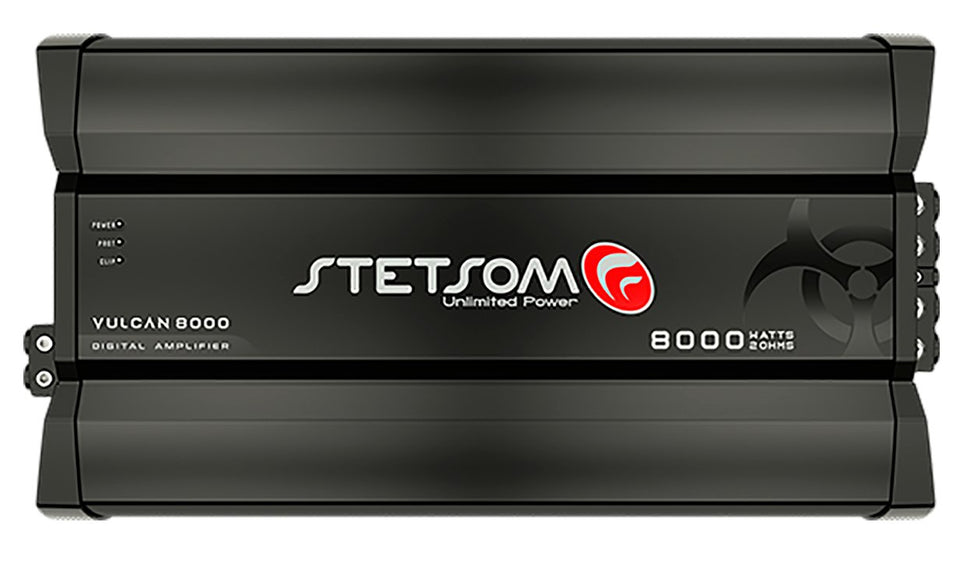 Stetsom Vulcan 8000 Car Audio Amplifier Mono 8000 Watts Rms - BuyBrazil