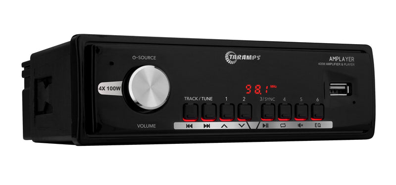 Taramps Amplayer 400 Bluetooth Usb Mp3 Player 400 Watts Rms - BuyBrazil