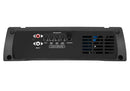 Taramps HD3000 car audio amplifier showing front panel with control knobs and branding, designed for high-power audio systems.