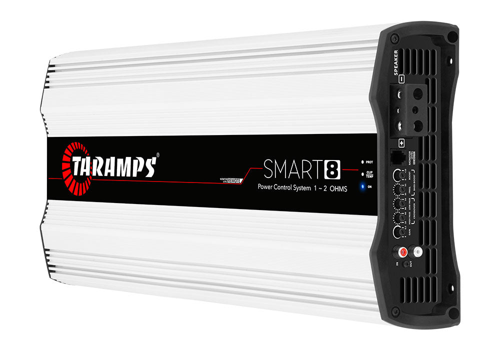Taramps Smart 8 – 1~2 Ohms 8000 Watts Rms Car Audio Amplifier - BuyBrazil
