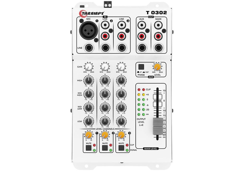 Taramps Audio Mixer T 0302 Automotive Sound Desk - BuyBrazil