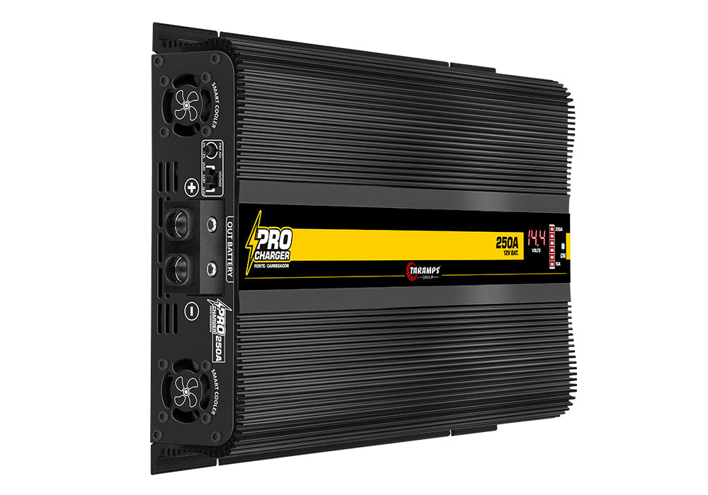 Taramps Pro Charger 250a Power Supply/Battery Charger 250a With Voltmeter - BuyBrazil