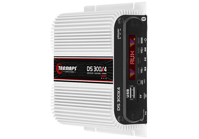 Taramps DS300X4 Player Car Audio Amplifier 2 ohms 300 Watts RMS - BuyBrazil