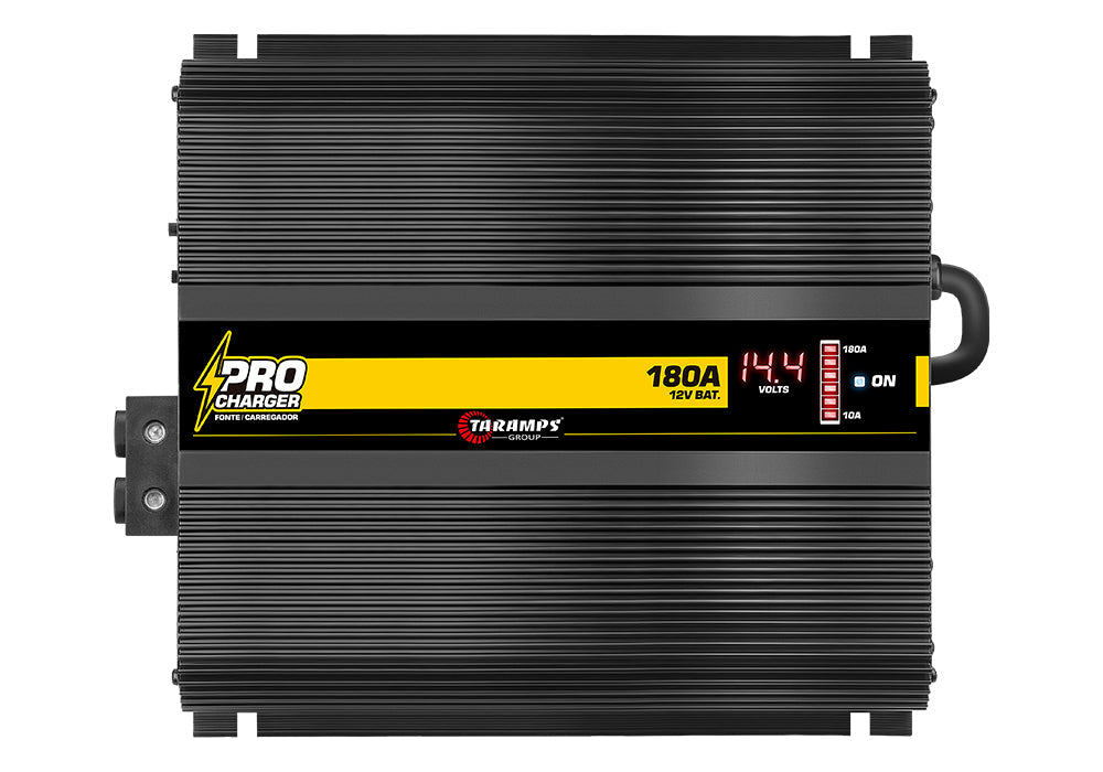 Taramps Pro Charger 180a Power Supply/Battery Charger 180a With Voltmeter - BuyBrazil
