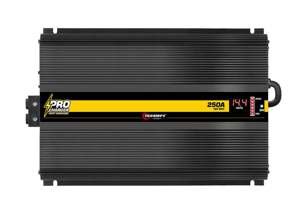 Taramps Pro Charger 250a Power Supply Battery Charger 250a With Voltmeter - BuyBrazil