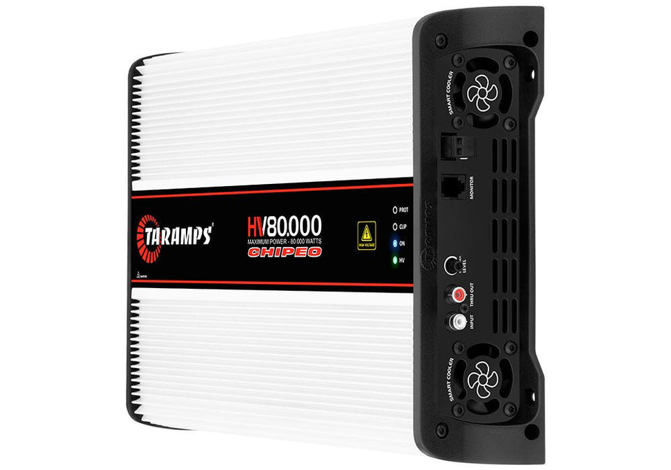 Taramps HV80.000 Car Audio Amplifier 0.5 Ohm 1 Channel 80.000 Watts RMS - BuyBrazil