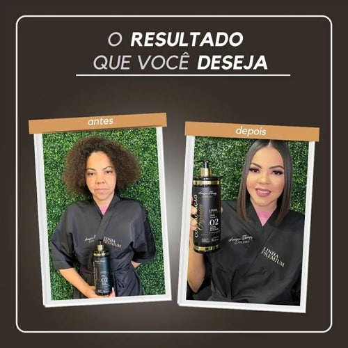 Professional Organic Progressive Kit Premium Line - Amazon Therapy Supreme Organic Compaction - BuyBrazil