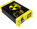 Spark Usina Smart 100A automotive power supply and charger with digital display, compact design, and sturdy metal casing.